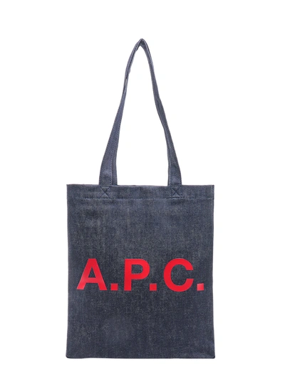 Apc A.p.c. Shoulder Bag In Blue