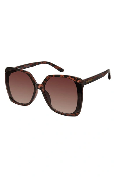 Vince Camuto Tortoiseshell Square Sunglasses - Brown Vince Camuto Tortoiseshell Sunglasses | Belk main image 4