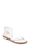 Franco Sarto Parker Sandal In White Leather