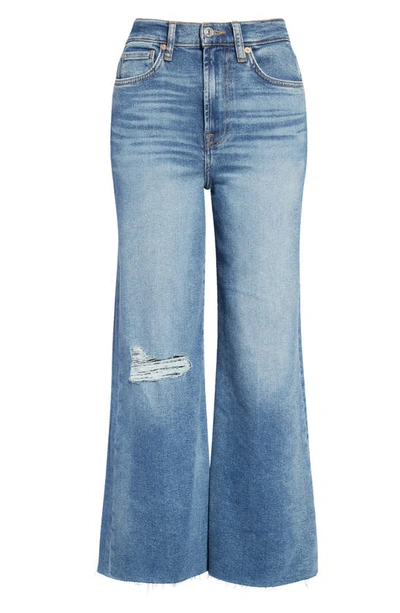 7 For All Mankind High Waist Stretch Denim Jeans In Lyme