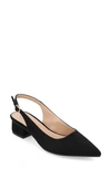 Journee Collection Sylvia Slingback Pump In Black