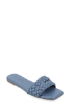 Journee Collection Tru Comfort Sawyerr Sandal In Blue