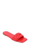 Journee Collection Tru Comfort Sawyerr Sandal In Red