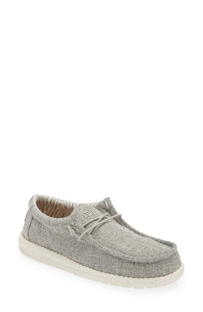 Hey Dude Wally Slip-on In Linen Iron