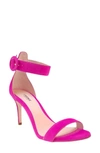 L Agence Gisele Iii Sandal In Neon Pink