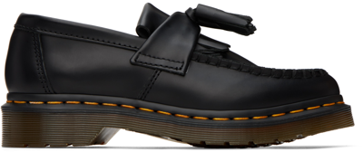 Dr. Martens Vegan Adrian Felix Tassel Loafers Shoes In Black