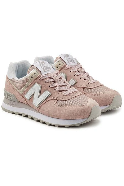 New Balance Wl520b Sneakers With Suede And Mesh In Pink | ModeSens