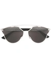 Dior Eyewear 'so Real' Sunglasses - Black