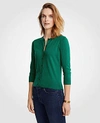 Ann Taylor Petite Ann Cardigan In Green Meadows