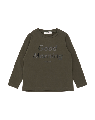 Vicolo Babies'  T-shirts In Green