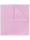 N•peal Short Ribbed Scarf