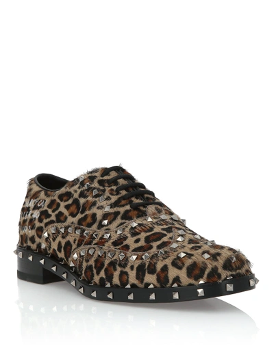 Philipp Plein City Shoes Mm In Leopard
