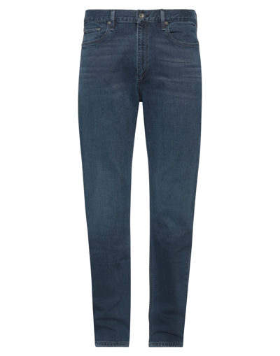 Rag & Bone Man Denim Pants Blue Size 38w-32l Cotton, Cashmere, Elastane