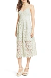 astr the label lace midi dress rose gold Lace A-Line Midi Dress by ASTR the Label