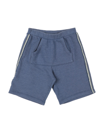 Le Petit Coco Kids'  Toddler Girl Shorts & Bermuda Shorts Slate Blue Size 4 Cotton, Polyester, Elastane