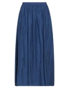 Rossopuro Long Skirts In Blue