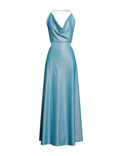 Odi Et Amo Long Dresses In Blue