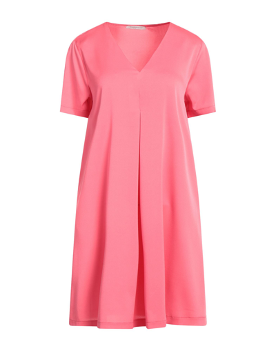Biancoghiaccio Short Dresses In Pink