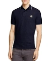 Stone Island Regular Fit Polo Shirt In Ink Blue