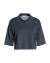 Alpha Studio Sweaters In Blue