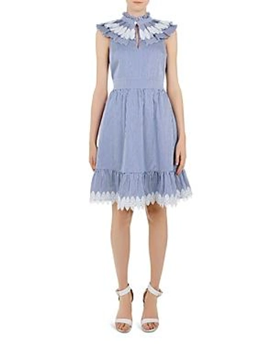 Ted Baker Cottoned On Kikkii Lace-applique Dress In White