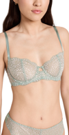 Skarlett Blue Rouse Full Coverage Balconette Bra In Garlnd/ Pch