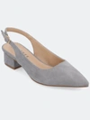Journee Collection Collection Women's Sylvia Pumps In Grey