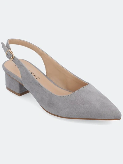 Journee Collection Collection Women's Sylvia Pumps In Grey
