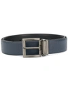 Prada Saffiano Belt - Blue