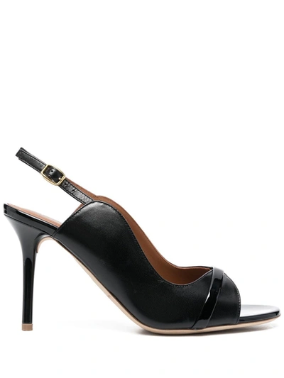 Malone Souliers Jenny 70mm Slingback Sandals In Black