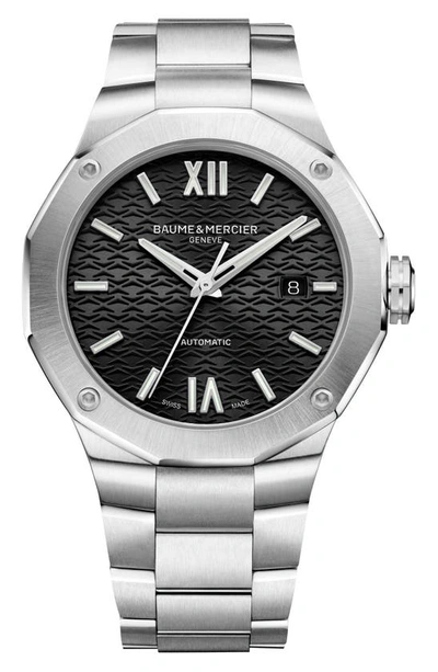 Baume & Mercier Men's Swiss Automatic Stainless Steel Bracelet Watch 42mm In No Color