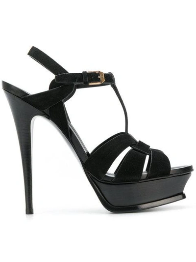 Saint Laurent 'tribute' Sandalen - Schwarz In Black