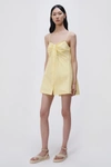 Simkhai Kendall Dress In Limoncello
