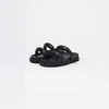 Simkhai Lupita Puffy Strap Sandal In Black