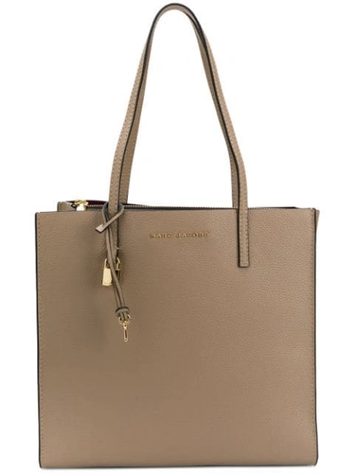 Marc Jacobs The Grind Tote In Neutrals