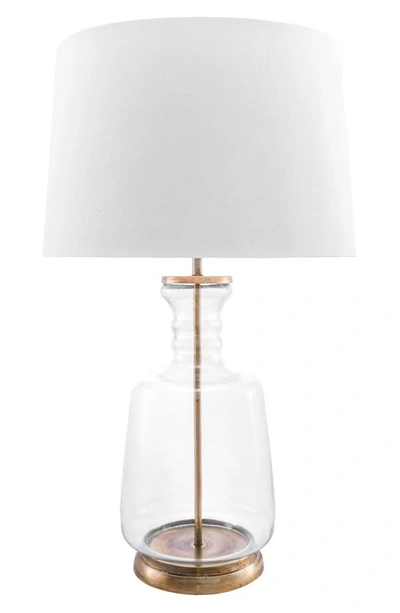 Nuloom Eagan 24" Glass Table Lamp In Gold