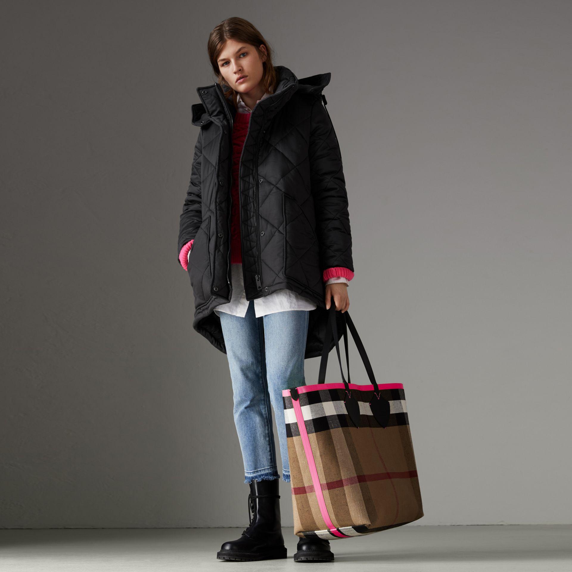 oversized black jacket with hood