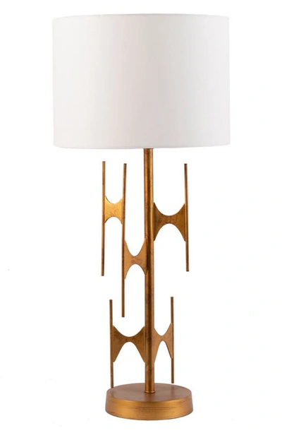 Nuloom Paris Art Deco Table Lamp In Gold