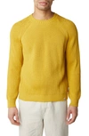 Peregrine Harry Ribbed Crewneck Sweater In Sunflower