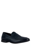 Geox Sapienza Penny Loafer In Navy