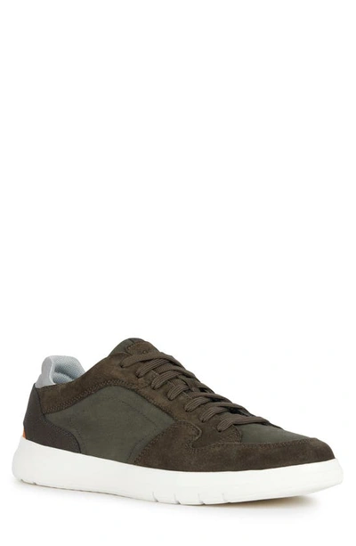 Geox Merediano Water Resistant Sneaker In Military