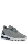Geox Spherica Sneaker In Light Pastel Gray