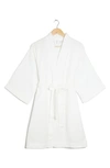Nordstrom Everyday Waffle Robe In White