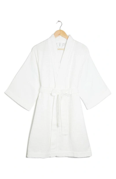 Nordstrom Everyday Waffle Robe In White