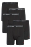 Polo Ralph Lauren 5-pack Cotton Boxer Briefs In Polo Black