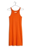 Madewell Brightside Minidress In Orange