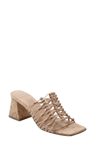 Marc Fisher Ltd Colica Strappy Sandal In Beige