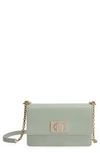 Furla 1927 Mini Leather Crossbody Bag In Green