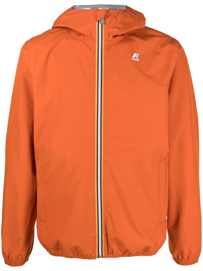 K-way Coats Orange In Orange