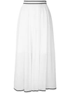 Philosophy Di Lorenzo Serafini High-waisted Skirt - White